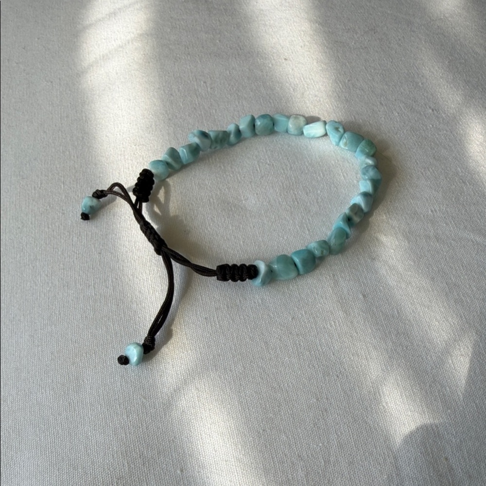 Marahlago Larimar beaded bracelet - Picture 4 of 5